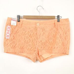 NWT Vintage 70s 80s Bongo Lace Shorts size 17